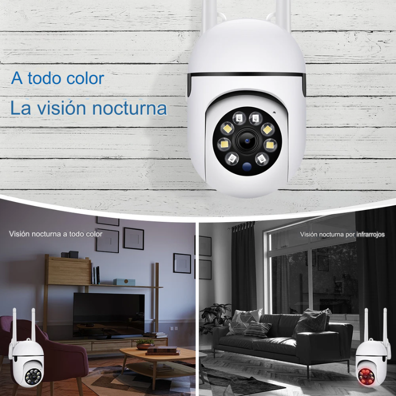 CAMARA DE VIGILANCIA 360° BOMBILLO LIGTPRO®  | ENVIO GRATIS