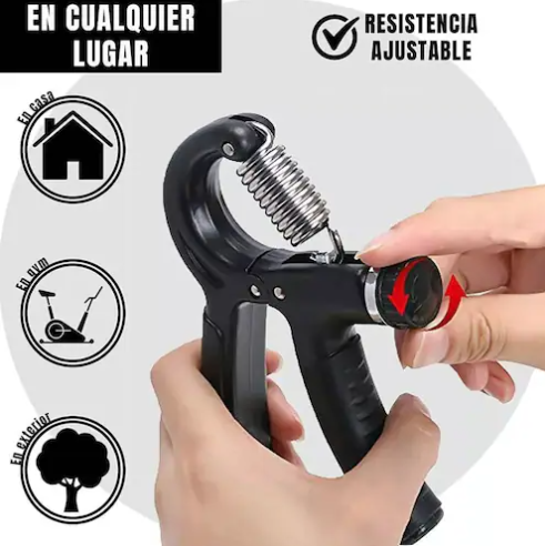 HAND GRIP🦾AGARRE Y ANTEBRAZO ➕ ENVIO GRATIS Y OBSEQUIO🎁 (rutina en casa de Hany Rambod)