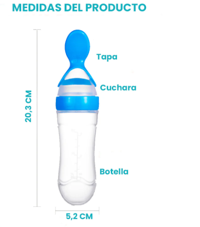 SpoonTeapot® CUCHARA BIBERON PARA BEBES + ENVIO GRATIS